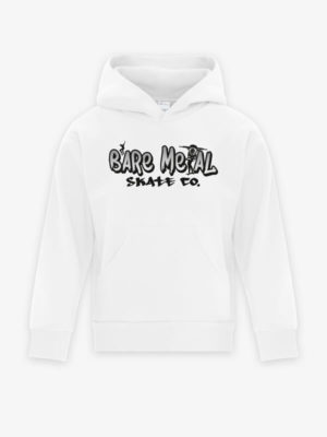 Youth White Hoodie